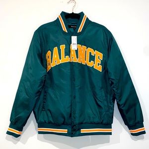 Mens Vintage Style Bomber Jacket New Varsity Jacket Pacsun